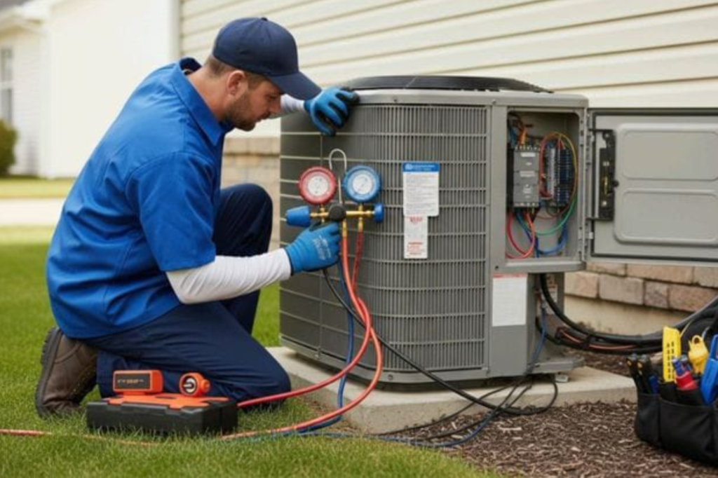 Furnace repair service area towns Monroe County NY